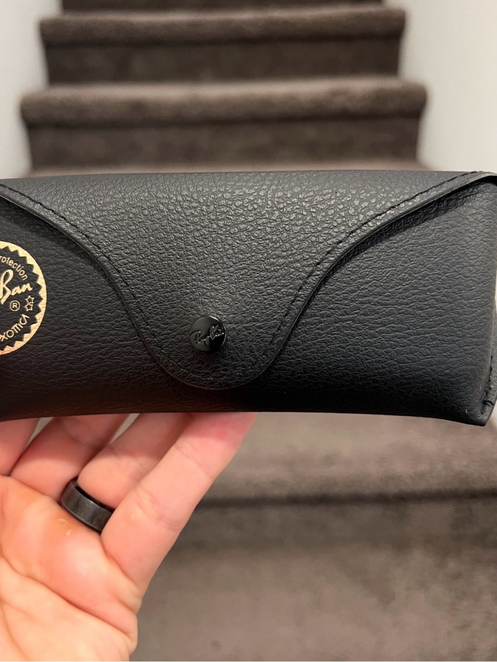 New Ray-Ban Wayfarer Puffer Asap Rocky AWGE RB4940 4940 Black Size 47/23 - Picture 5 of 5